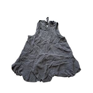 Madewell Gray 100% Silk Blouse Size XS